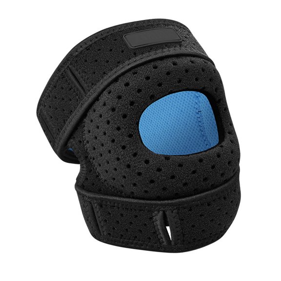 Strap Stabilizing Knee Brace For Running Cycling Adjustable Support Breathable Design
