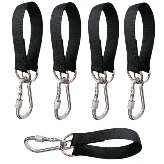 Strap, Swing Strap with Carabiner and D Rings, Adjustable Hammock Strap for Tree Swing Camping Hammocks