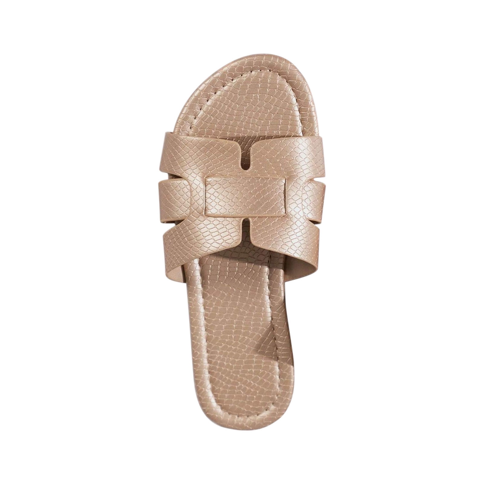 rose gold slippers