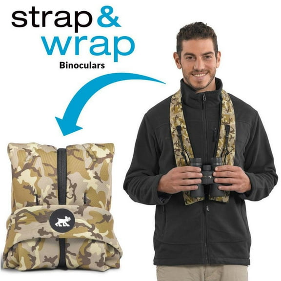 miggo Strap&Wrap Binocular Harness, Camo