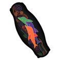 thumbnail image 1 of Strap Wrapper Neoprene Mask Strap Cover  3 dolphins, 1 of 1