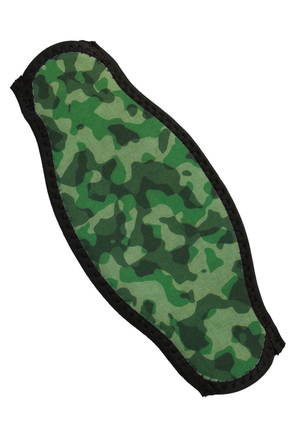 Strap Wrapper Neoprene Mask Strap Cover Green camo