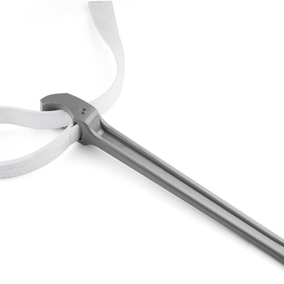 Strap Wrench 18" Handle, Adjustable Nylon Strap Pipe Wrenches, Oil Filter Strap Opener Wrench