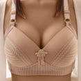 thumbnail image 1 of Strapless Bra Bra Without Rims Thin Breast Receiving Underwear Sagging Bra Underwear Comfy Bra Clearance Deals Beige, S, 1 of 3