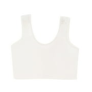 NGW682 Strapless Bra Flash Picks! Women Bras No Underwire Developmental Underwear Primary School Vest High School Bra Junior High School Student Sports Bra Broadband Vest BH I024