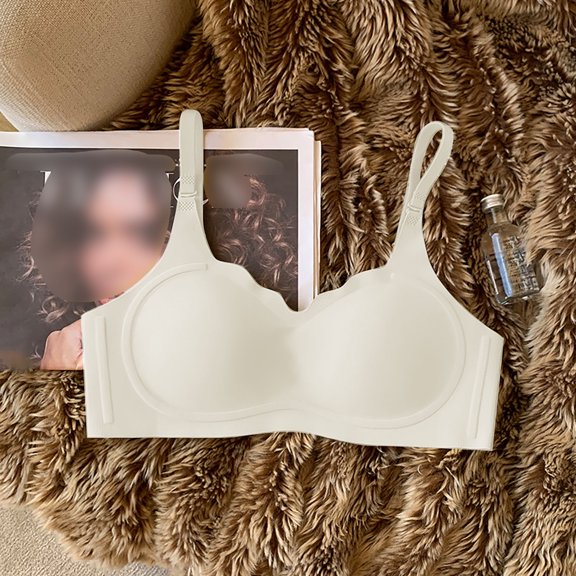 Strapless Bra For Women Non Push Up Wire Comfort Lift And Support Droop No Show Bandeau Bra Non Padded Sports Bra One Shoulder Sports Bras for Women Size A Bras for Women Womens Sports Bras Womens