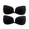 thumbnail image 1 of Strapless Bras For Women, Adhesive Invisible Backless Push Up Gathering Lift Up Cups Dresses Reusable Invisible Bra 2 Pairs, 1 of 5