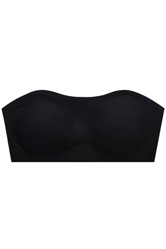 Strapless Bras - Strapless Underwire Bra, Discreet Under Sheer Tops, No- Comfort and Invisible Support Strapless Bra Bandeau Seamless Bra Exposure Bra