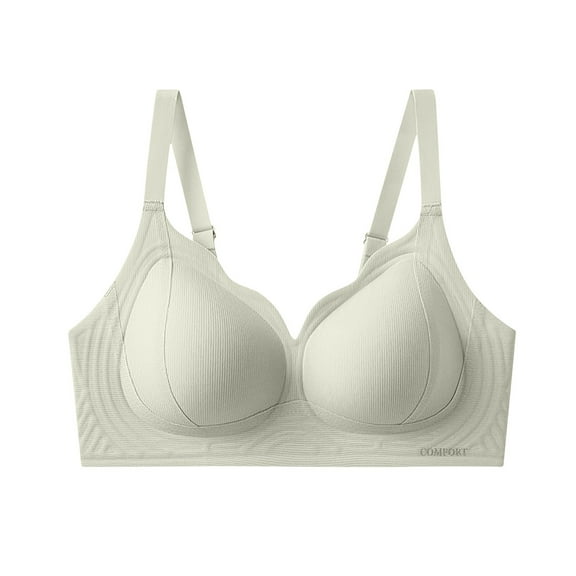 Strapless Bras for Women,Adjustment Spaghetti Straps Bra One Piece Seamless Bras Full Coverage Shelf Anti-Sagging Bralettes Lounge Breathable Corset Training Yoga Everyday Bras