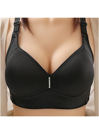  Womens Solid Color Push Up Top No Steel Ring Breastfeeding Bra  Underwear Strapless Bra Women (Coffee, XL) : Beauty & Personal Care