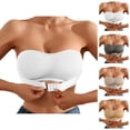 thumbnail image 1 of Strapless Bras for Women Lightweight Breathable Front Closure Wireless Push Up Lifting Bralettes Bandeau Bra Tube Top, 1 of 5
