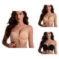 thumbnail image 1 of Strapless Bras for Women Non Slip Seamless Push Up Bra with Detachable Strap, 1 of 8