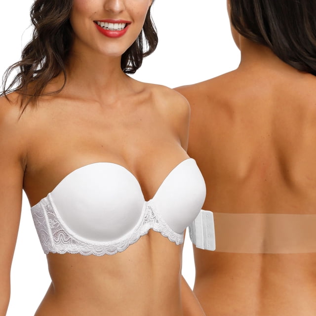 Clear Strap Convertible Bra - Adult