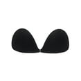 thumbnail image 1 of Strapless Self Adhesive Invisible Backless Push-up Bra Waterproof Triangular Stealth Bra Wedding Ball Gowns Swinming Costumes Black, 1 of 1