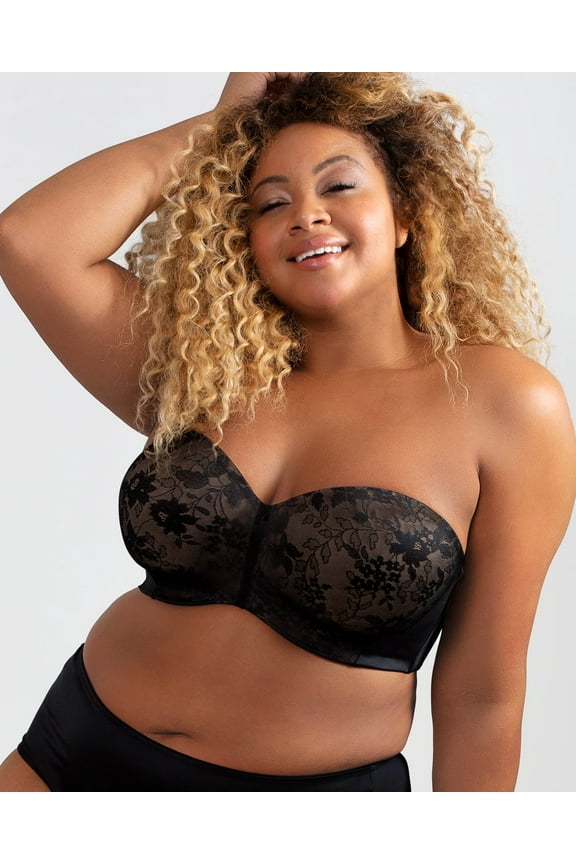 Strapless Sensation Multi-Way Push Up - Black