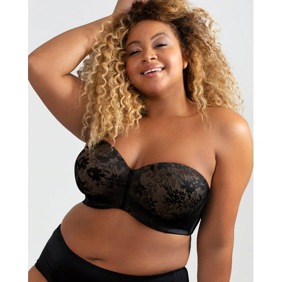 Strapless Sensation Multi-Way Push Up - Black