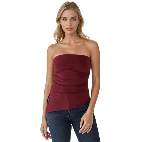 Strapless Slim Fit Knitted Top