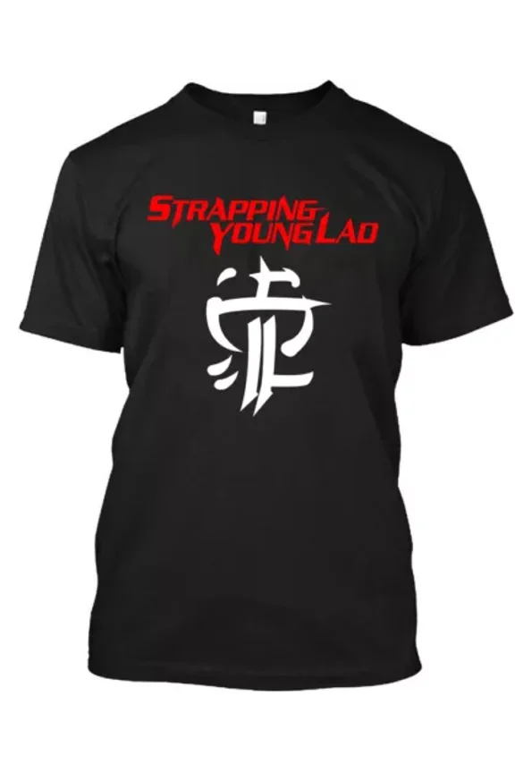 Strapping Young Lad Canadian Extreme Music Graphic Retro Logo T-SHIRT S-5XL | eBay