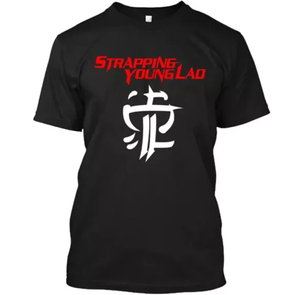 Strapping Young Lad Canadian Extreme Music Graphic Retro Logo T-SHIRT S-5XL | eBay