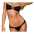 thumbnail image 1 of Strappy Bandeau Top Brazilian Back Bikini Set, 1 of 2