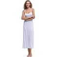 thumbnail image 1 of YAFALA Women's Full Slips Strappy Sexy Dress Long Full Cami Slip Dress Sleeveless Nightdresses, 1 of 7