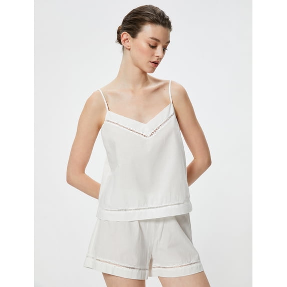 Strappy Pyjamas Top