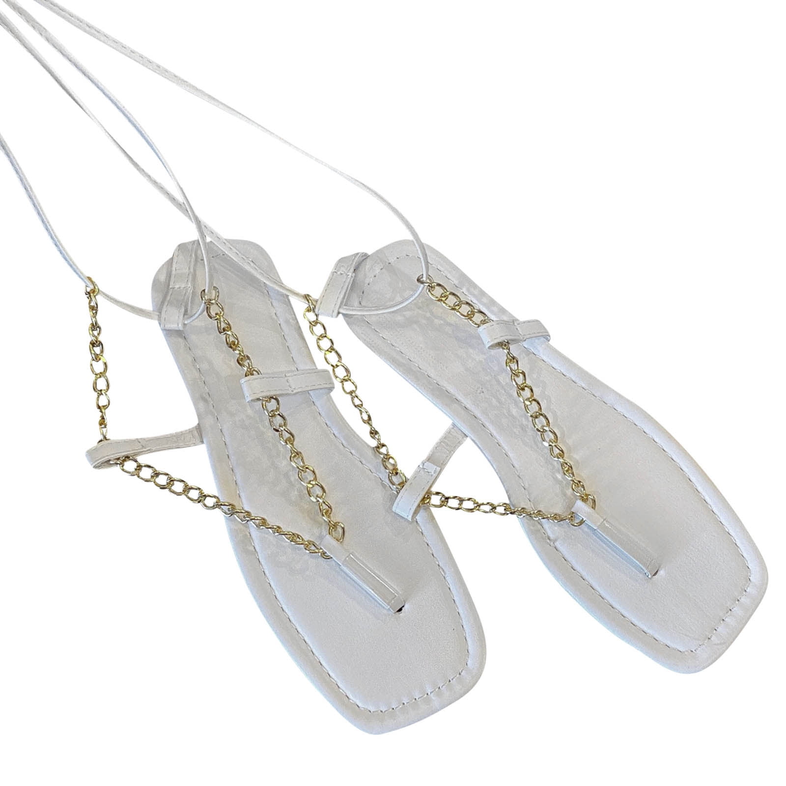 Silver Jewel T strap Flats – The CAI Store