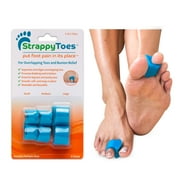 StrappyToes Toe Separators - Spacers for Overlapping Toes and Bunion Relief