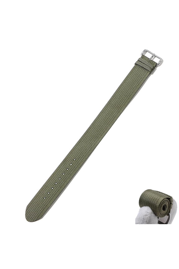 Straps with Buckles Replacement Watch Band 20 mm Width Adjustable Nylon Sport Strap for Activity and Sleep Tracking