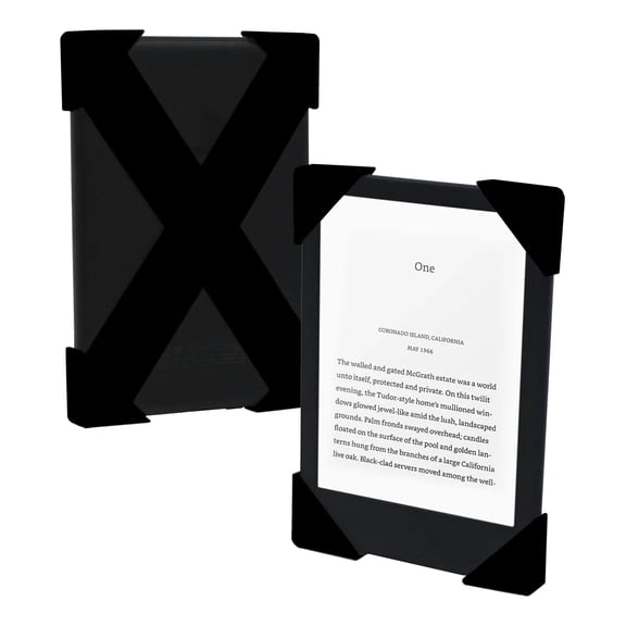 Strapsicle E-reader Cross Straps for Select Kindle and Kobo Devices, Medium (Black)