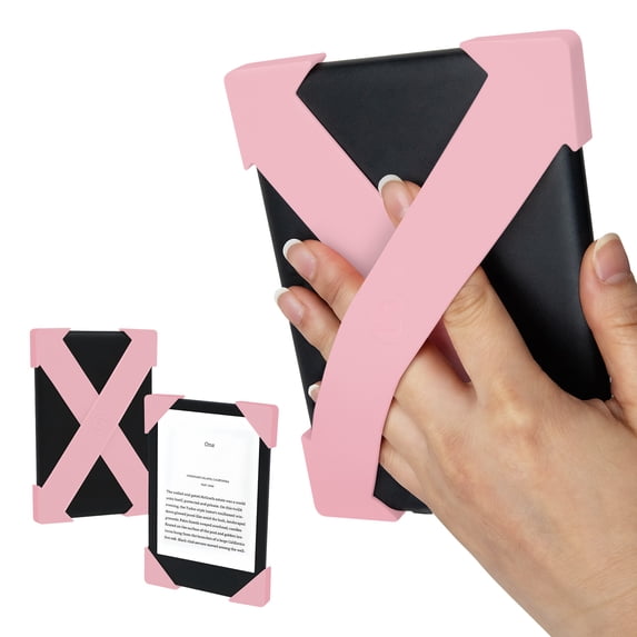 Strapsicle E-reader Cross Straps for Select Kindle and Kobo Devices, Medium (Blush)
