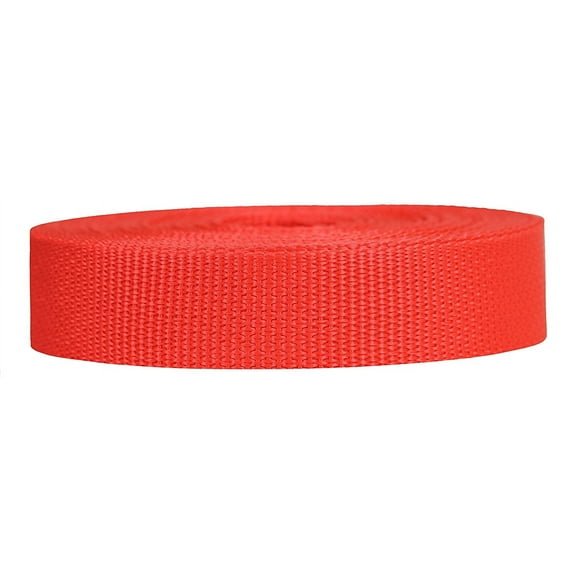Strapworks 1.5 Inch x 25 Yards Polypropylene Lightweight Webbing