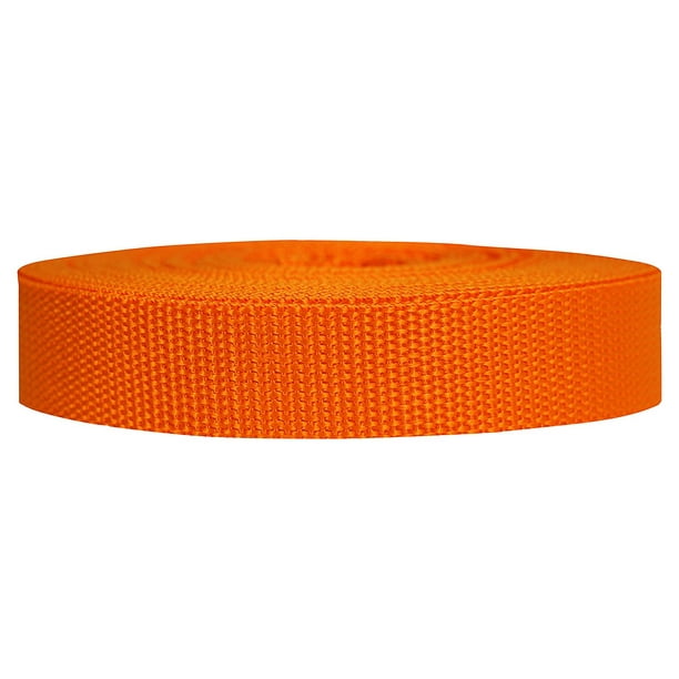 Strapworks 1 Inch x 25 Yards Heavy Weight Polypropylene Webbing