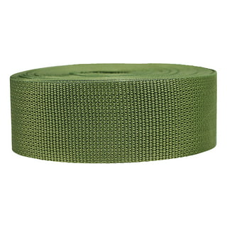 Buy 1 inch x 10 yards Tubular Webbing Camouflage Green Online