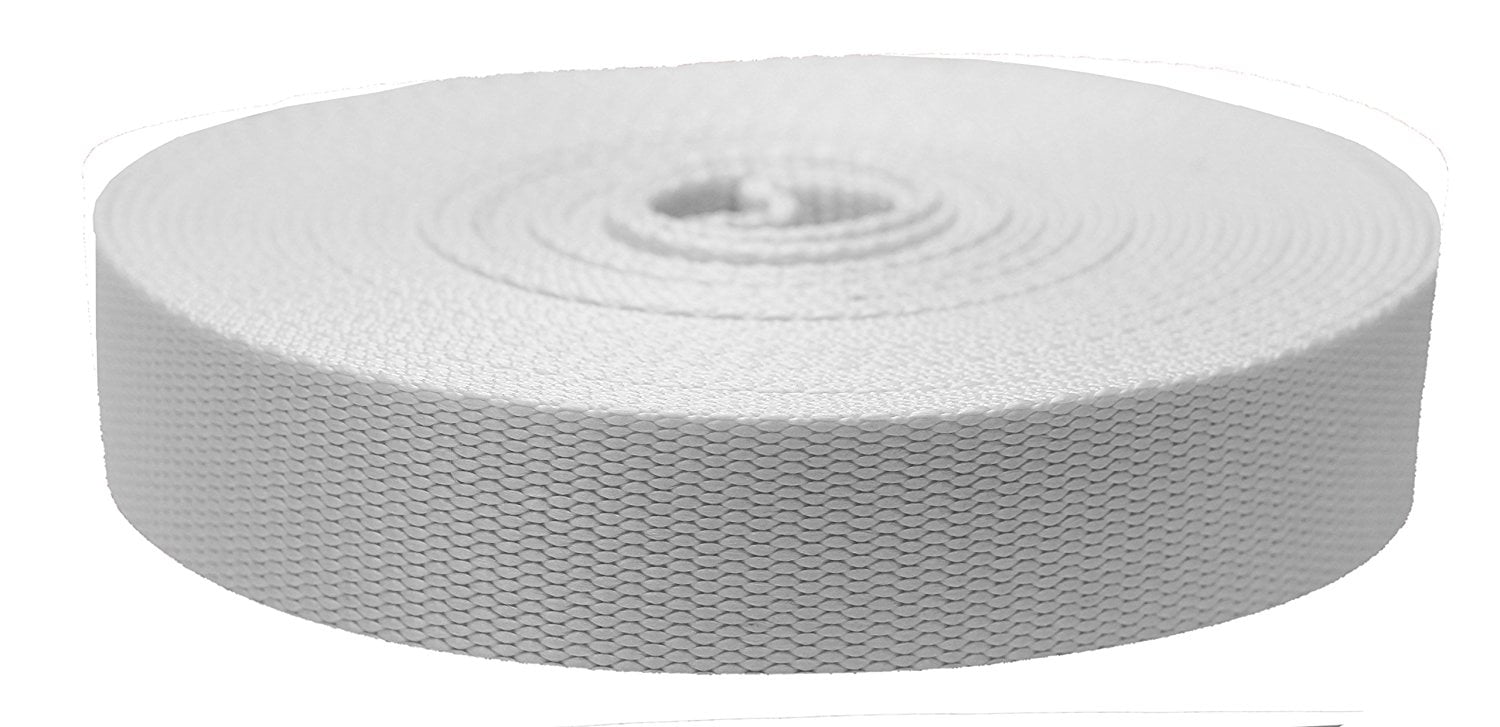 Strapworks 2 Inch x 50 Yards Colored Flat Nylon bing Strap
