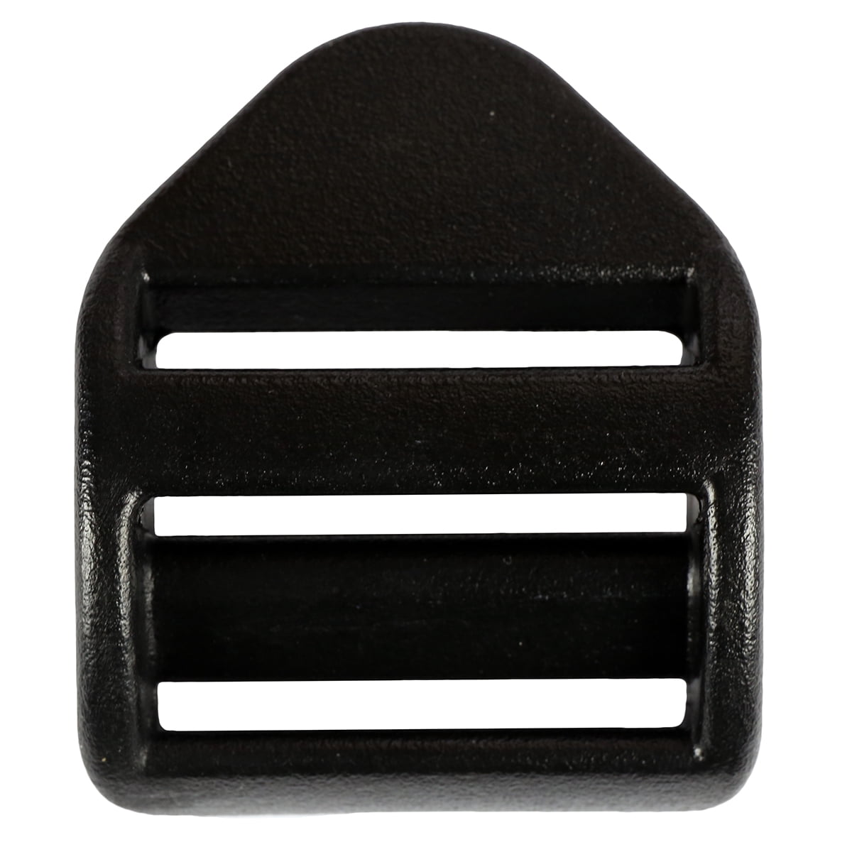 Strapworks 2 inch Slider Buckles for Backpack Straps Black 10 Pack