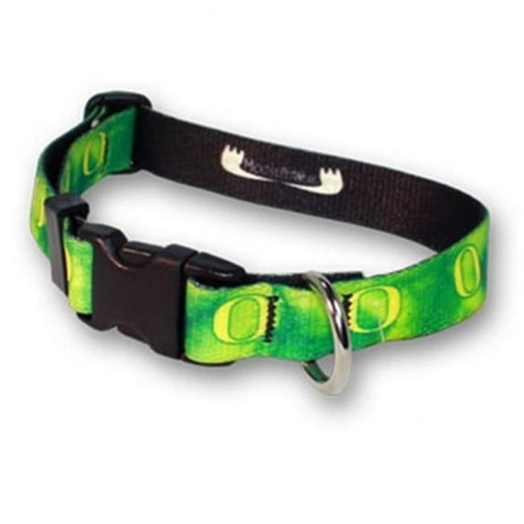 Strapworks AC-DLC112-XL 1.5 W in. Deluxe Line Adjustable Collar Collegiate - Oregon, Extra Large