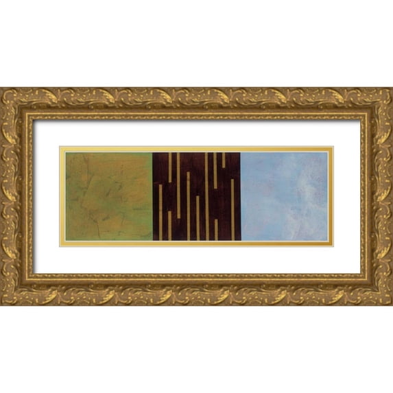 Strasenburgh, Jennifer 18x9 Gold Ornate Wood Framed with Double Matting Museum Art Print Titled - Transit 11