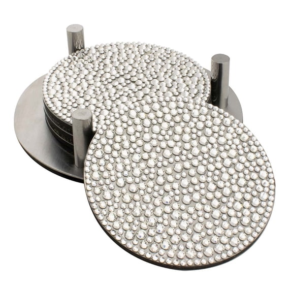 Strass Coaster Set (Set of 4 w/ Holder)