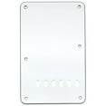 thumbnail image 1 of Strat Back Plate Tremolo Cover White 3-Ply for USA/Mexico Fender Stratocaster, 1 of 12