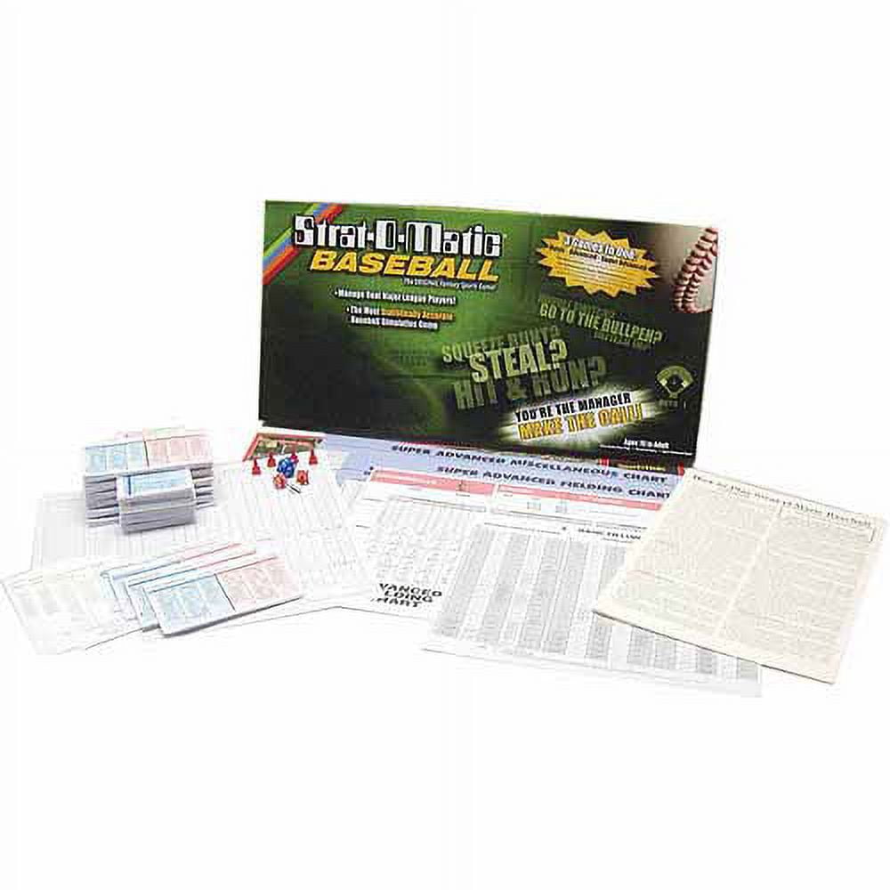 StratOMatic Deluxe Baseball Game