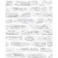 thumbnail image 1 of Strata Brick White Wallpaper, 1 of 2
