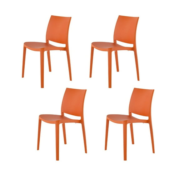 Lagoon Sensilla Stackable Dining Chairs Set of 4