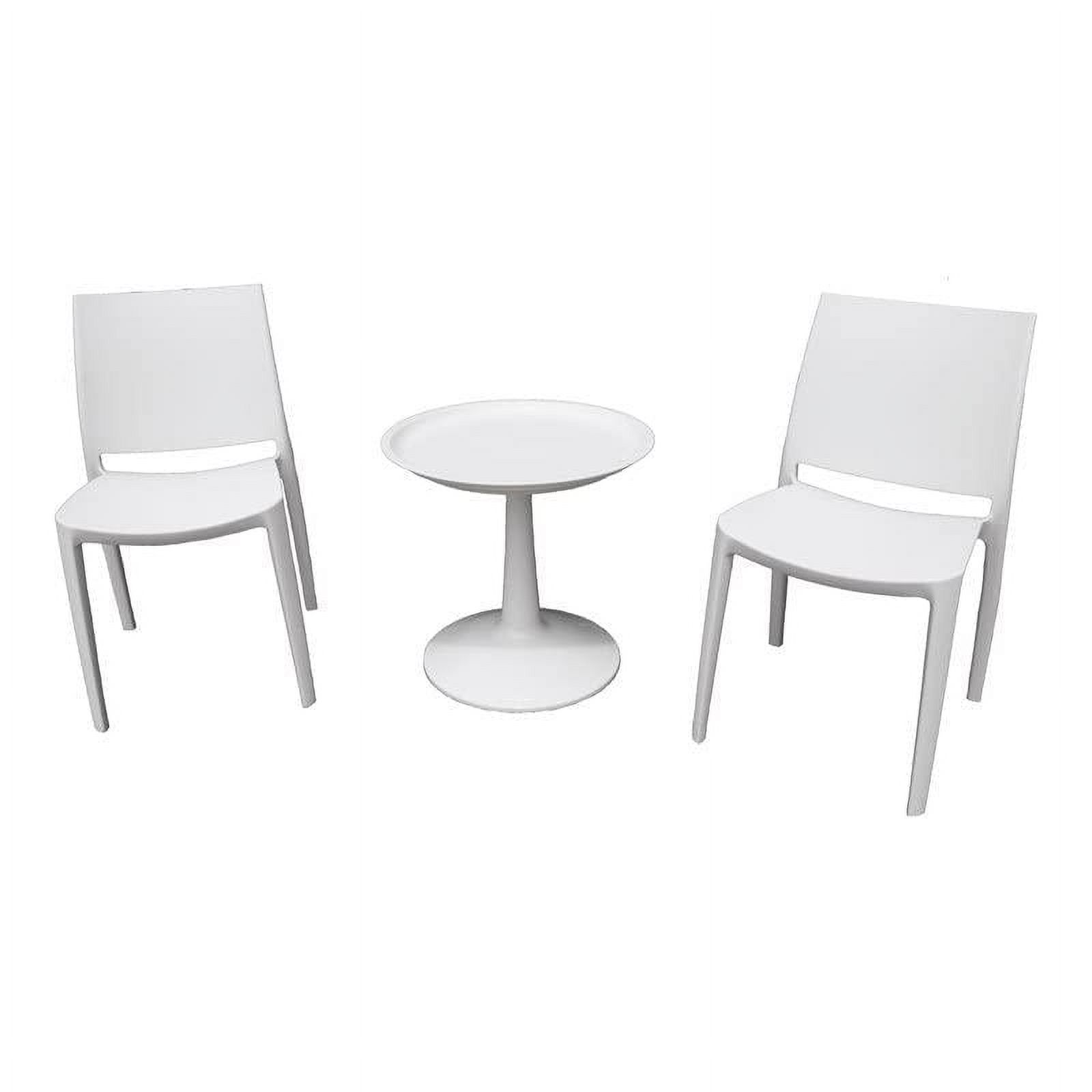 Strata Furniture Two Sensilla Weatherproof Patio Chairs with Sprout