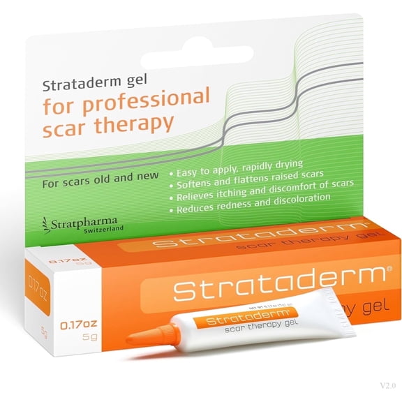 Strataderm Professional Scar Therapy Gel, for Old and New Scars, 5g / 0.17 oz