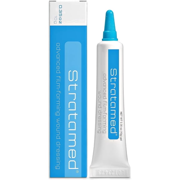 Stratamed Advanced Film-Forming Wound Dressing | Flexible Silicone Barrier for Open Wounds & Compromised Skin | Maintains Moist Wound Environment | 10g (0.35oz)