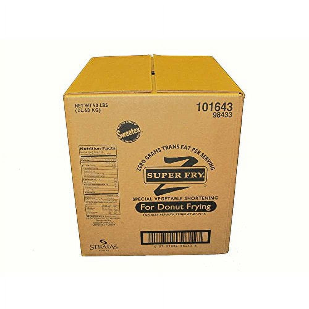 Stratas Foods Super Fry Zero Trans Fat Shortening, 50 Pound 1 each