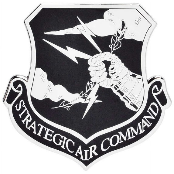 Strategic Air Command Car Emblem