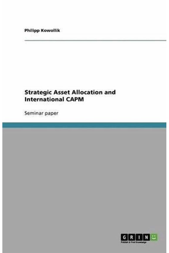 Strategic Asset Allocation and International Capm
