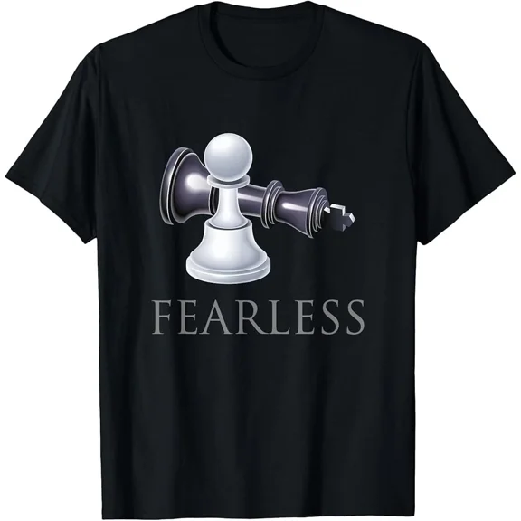 Strategic Board Game Chess Piece Checkmate Player Unisex T-Shirt, up to size 5XL